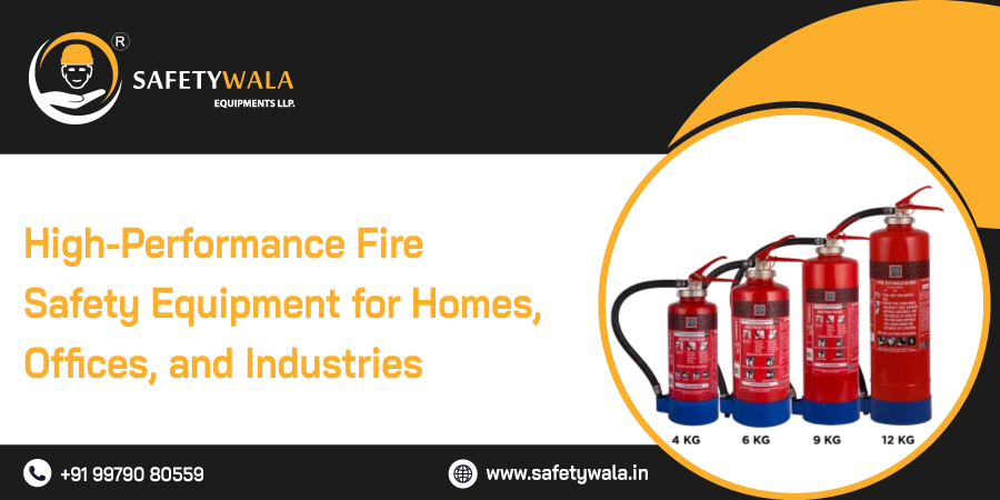 High-Performance Fire Safety Equipment for Homes, Offices, and Industries