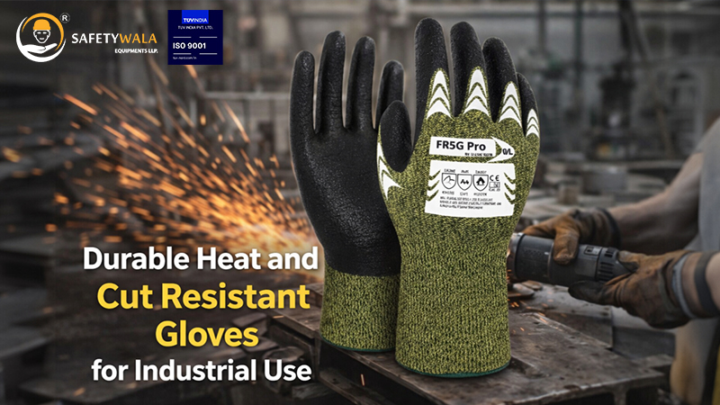 Durable Heat and Cut Resistant Gloves for Industrial Use