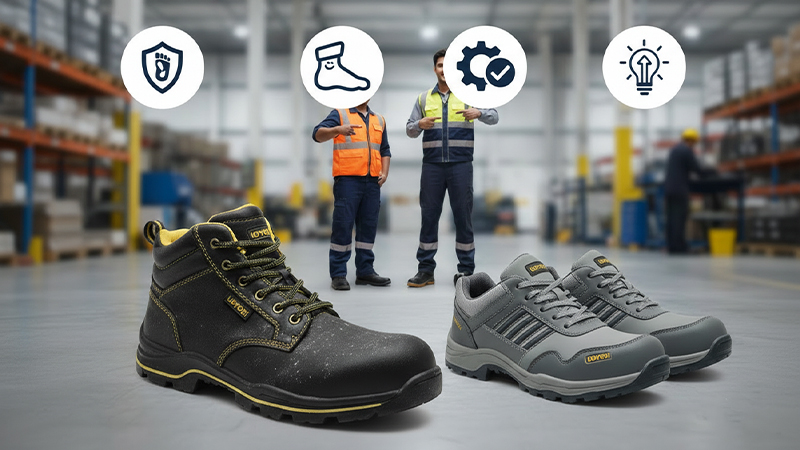 Safety Shoes Suppliers in Ahmedabad That Focus on Comfort and Strength