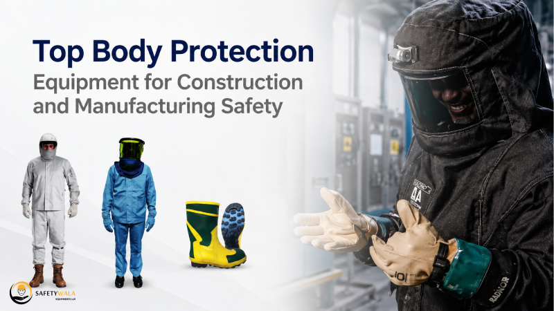 Top Body Protection Equipment for Construction and Manufacturing Safety