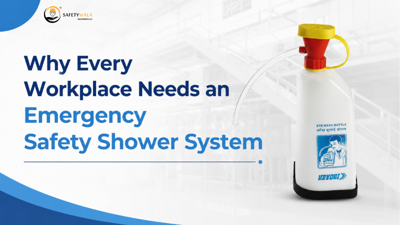 Why Every Workplace Needs an Emergency Safety Shower System
