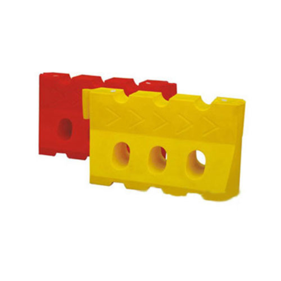 Portable Barrier (Red/Yellow Color)