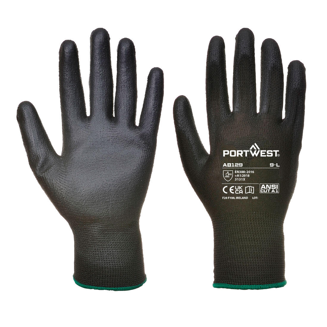AB129 - Grip 13 PU Palm Essential Full Box (288 Pairs)