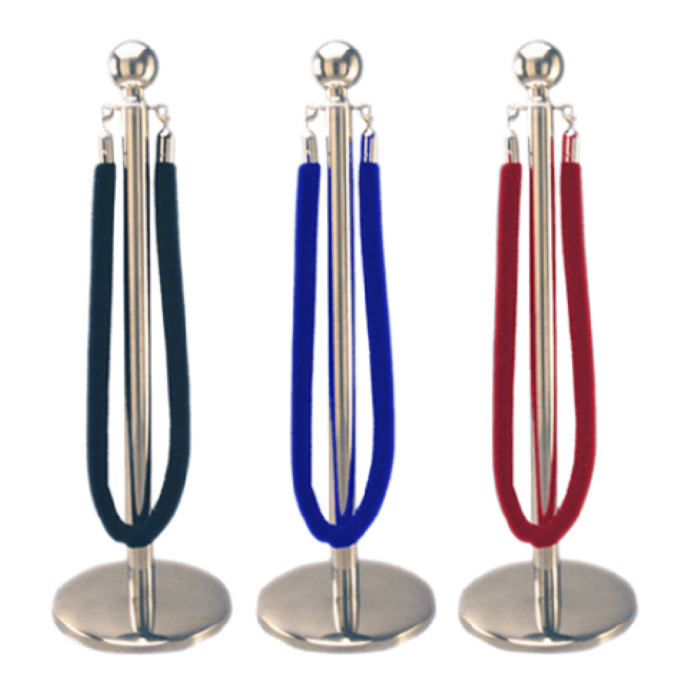 Ball Head Rope Barrier SS