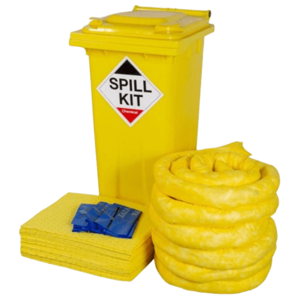 Chemical Spill Kit CSK090RD Capacity to absorb 90 Litres