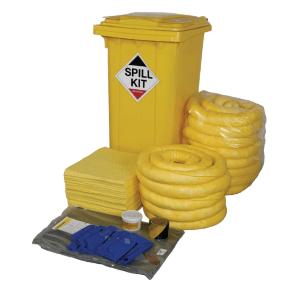 Chemical Spill Kit CSK150WD Capacity to absorb 150 Litres