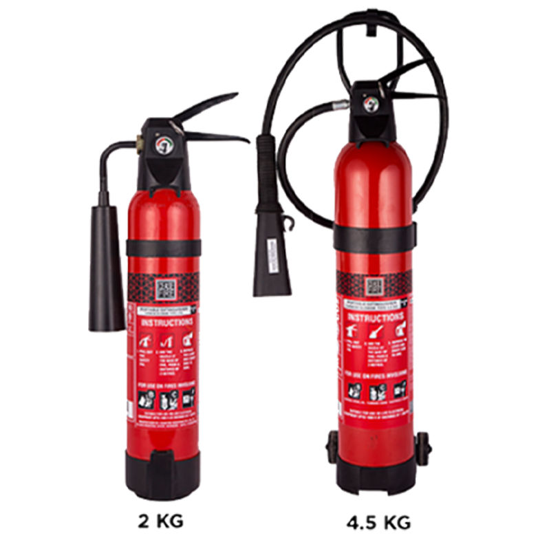 Co2 Based Medical Fire Extinguishers