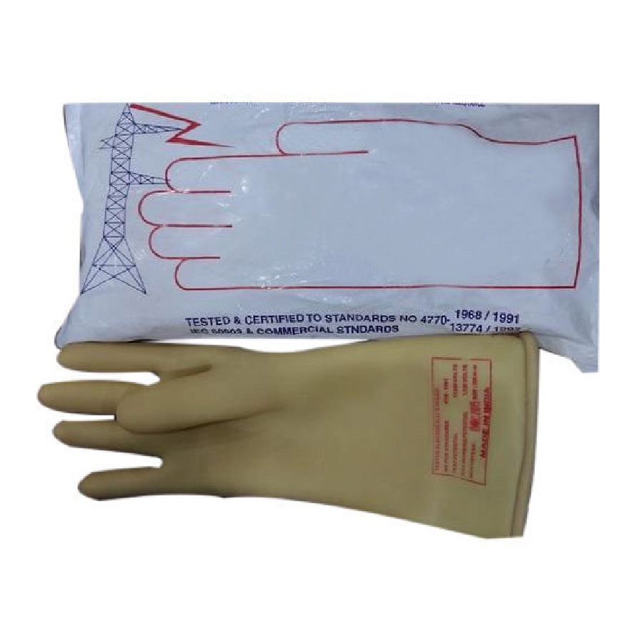 Crystal 33 KV Electrical Hand Gloves
