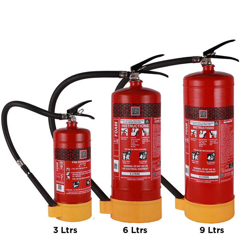 Foam Based Portable (Stored Pressure Type) Fire Extinguishers