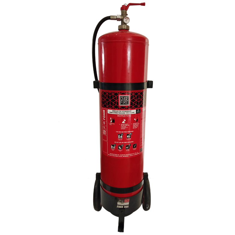 Foam Based Wheeled (Stored Pressure Type) Fire Extinguisher