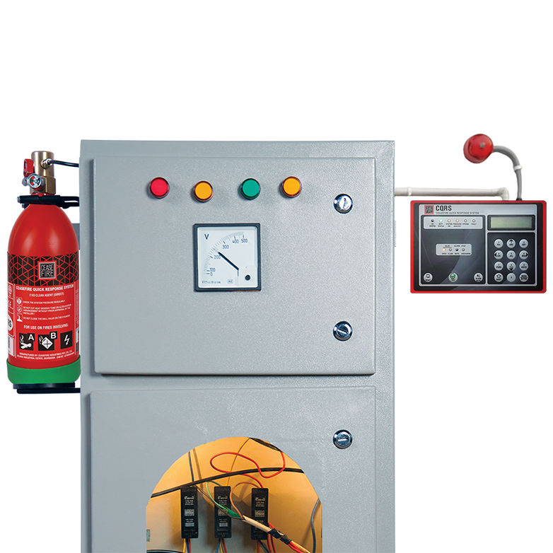 In-Panel Tube Based Fire Suppression-Direct (Engineered System)