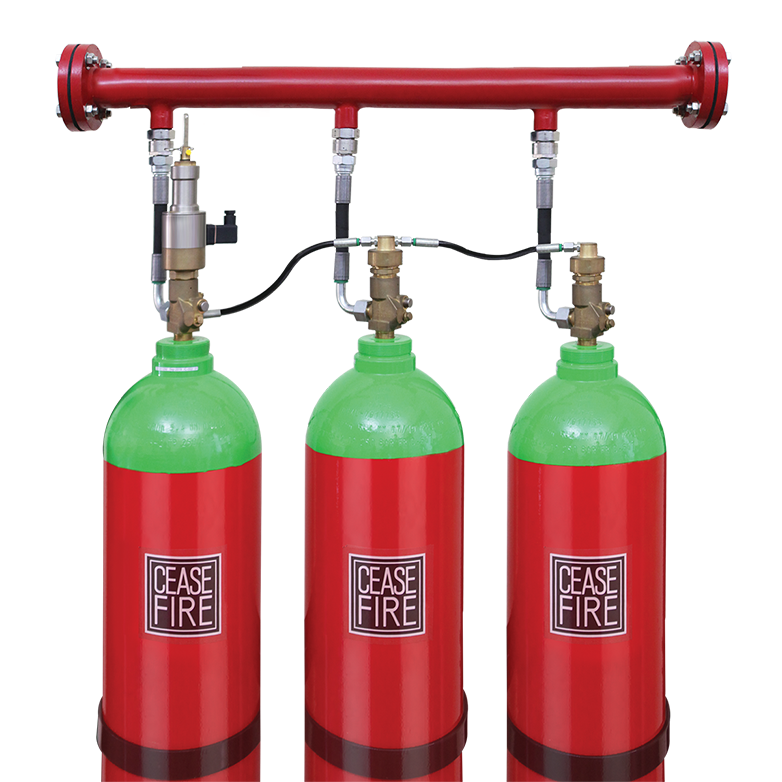 Inert Gas & CO2 Based Fire Suppression Systems