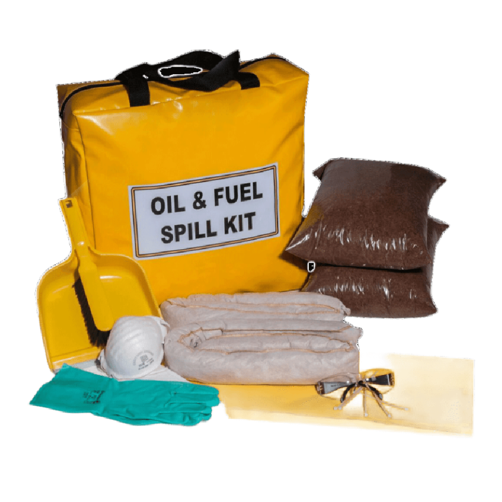 Oil Spill Kit OSK040B Capacity to absorb 40 Litres
