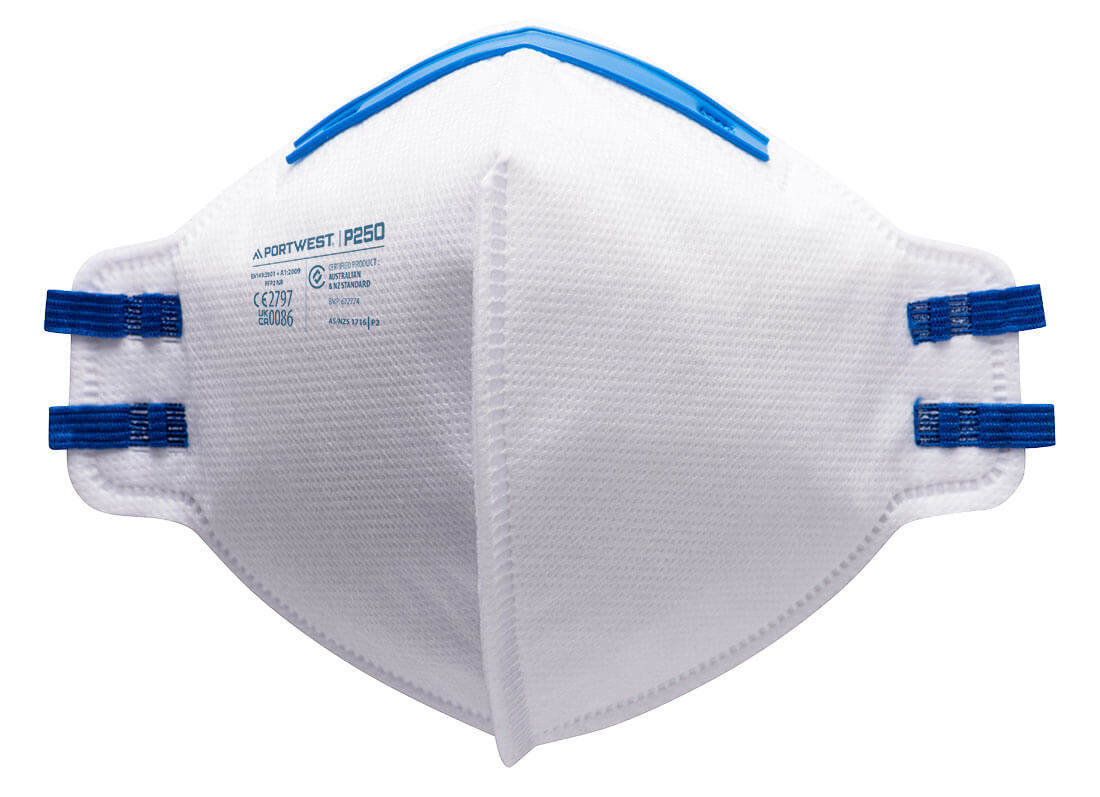 P250 - FFP2 Fold Flat Respirator (Pk20)