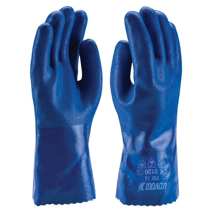 PVC PIB12 Gloves Heavy Duty PVC Hand Gloves