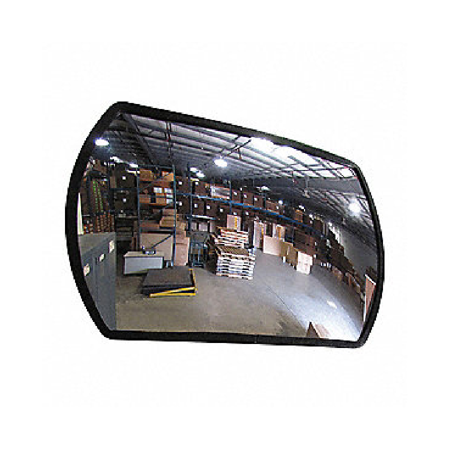 Rectangular Convex Mirror (Size 12" x 18" )