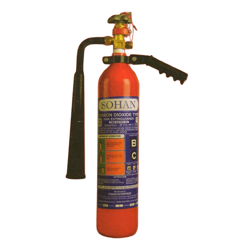 SOHAN ISI Fire Extinguisher Stored Pressure CO2 Type