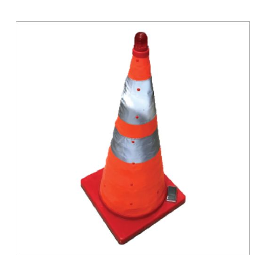Solar Led Safety Cone