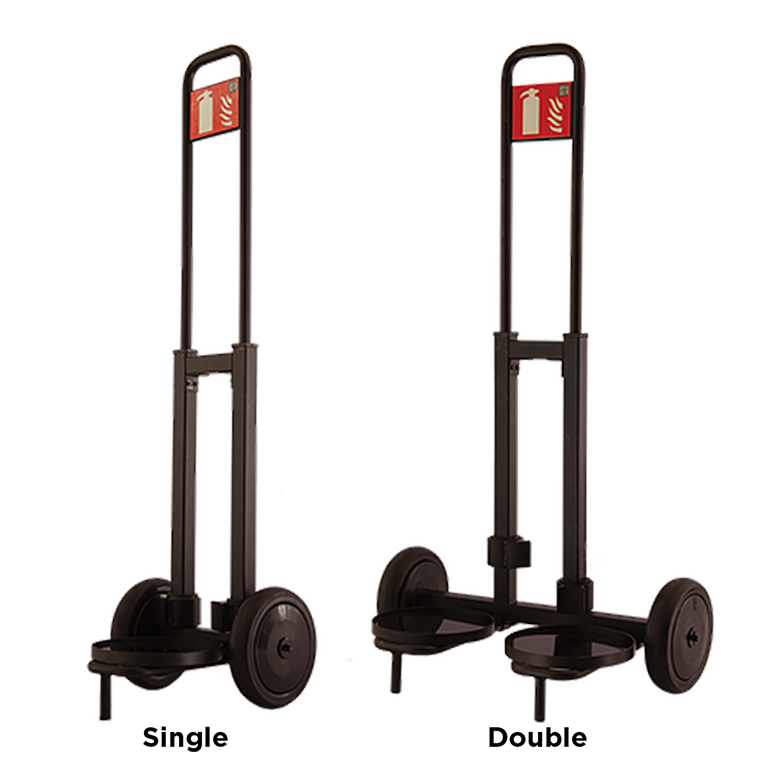 Strolley for Fire Extinguishers
