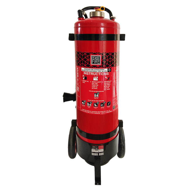 Water Based Wheeled (Spot Pressure Type) Fire Extinguisher