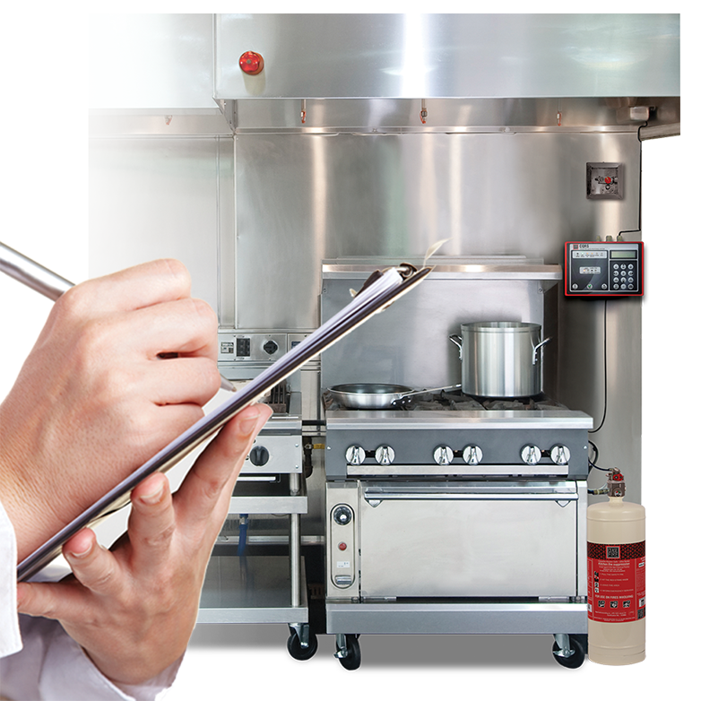 Watermist Based Kitchen Fire Suppression (Pre-Engineered System)