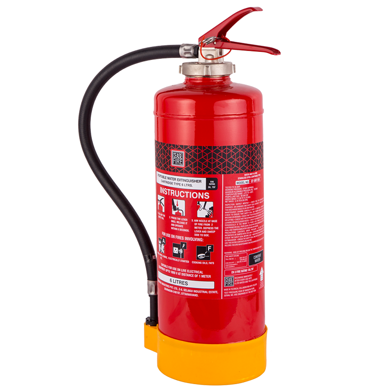 Watermist Based Portable (Spot Pressure Type) Fire Extinguishers