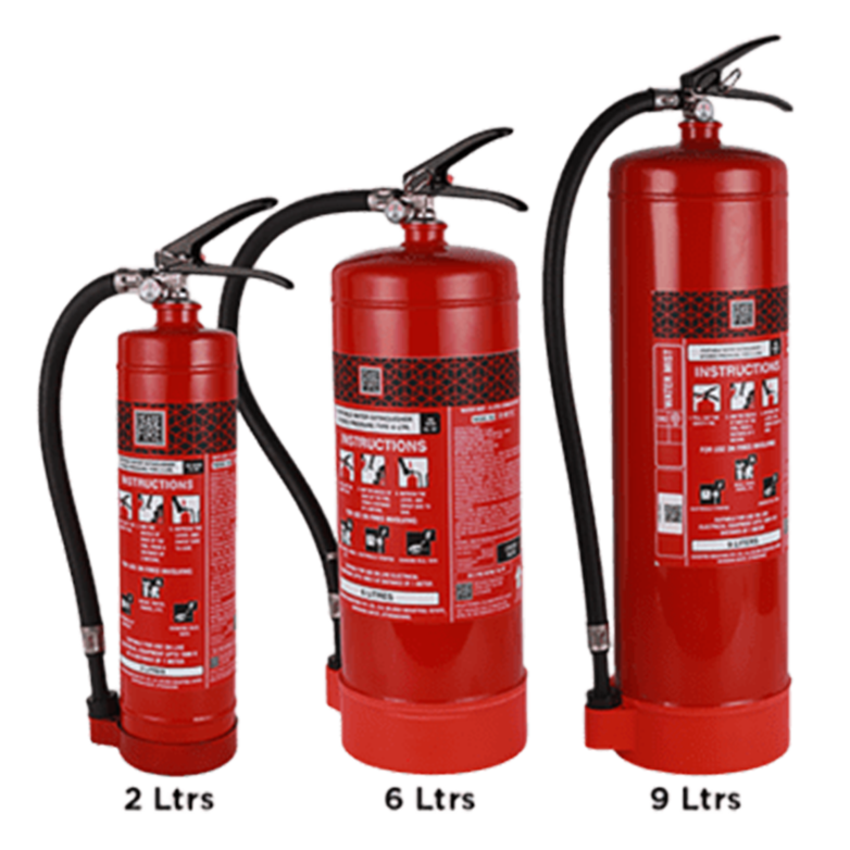 Watermist Based Portable (Stored Pressure Type) Fire Extinguishers