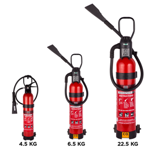CO2 Based Wheeled Valve Type (Stored Pressure) Fire Extinguishers