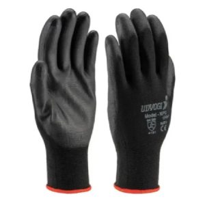NPU-B Nylon Knitted Hand Gloves