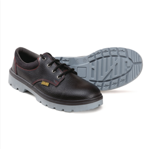 Phoenix Black Leather Safety Shoes