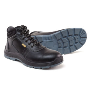 Concord Buffalo Smooth Black Safety Shoes