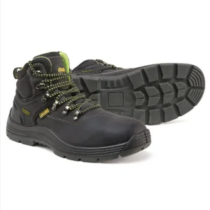 Aspen-2.0 Crazy Horse Black Safety Shoes