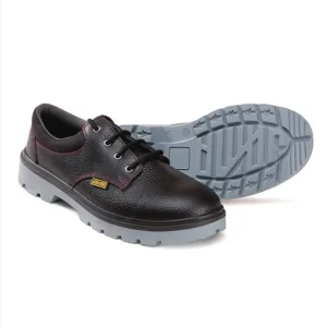 Phoenix Black Leather Safety Shoes