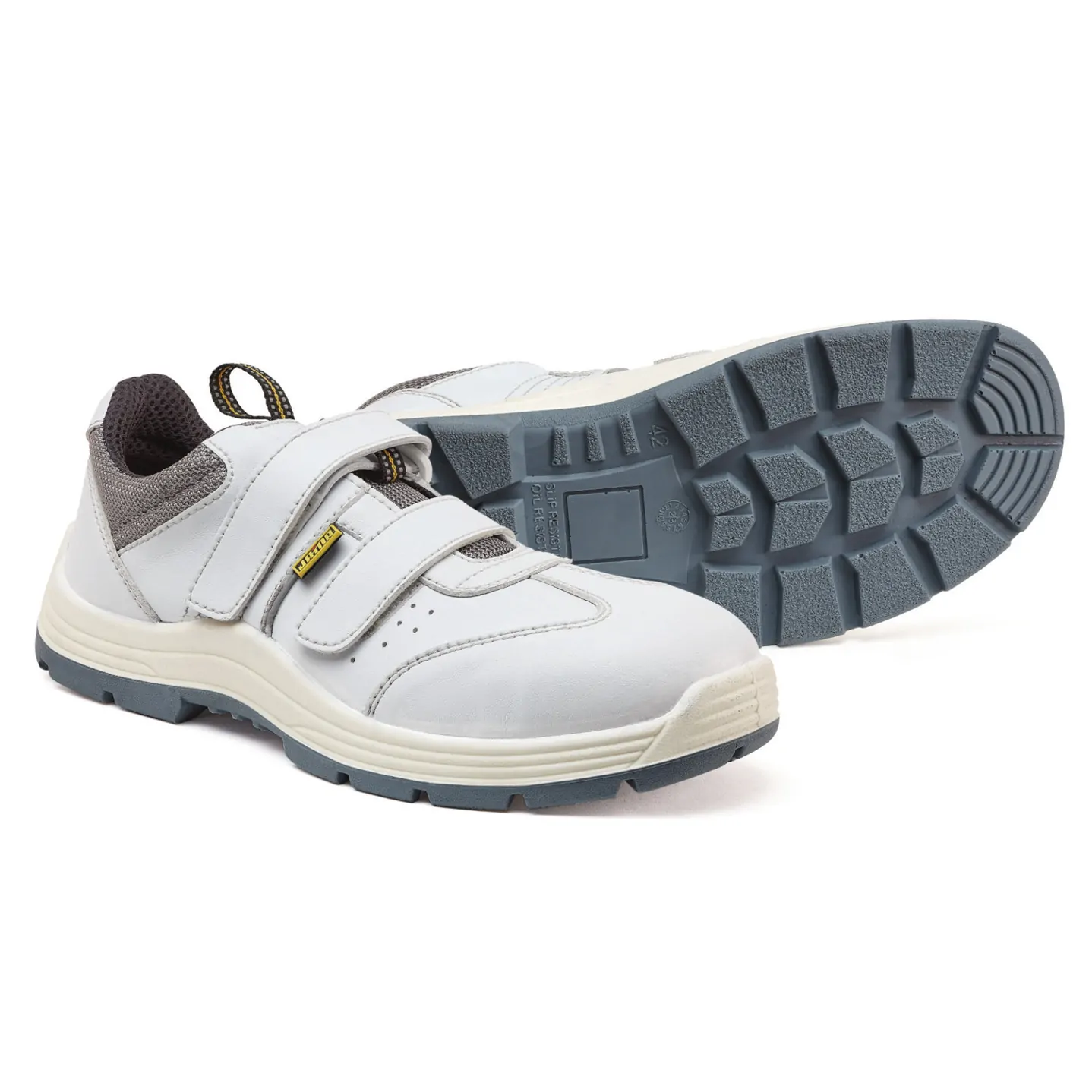 Portland White Microfibre Safety Shoes