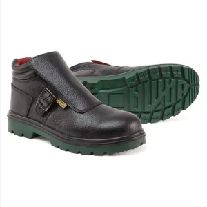 Welder-Boot Leather Black Safety Shoes