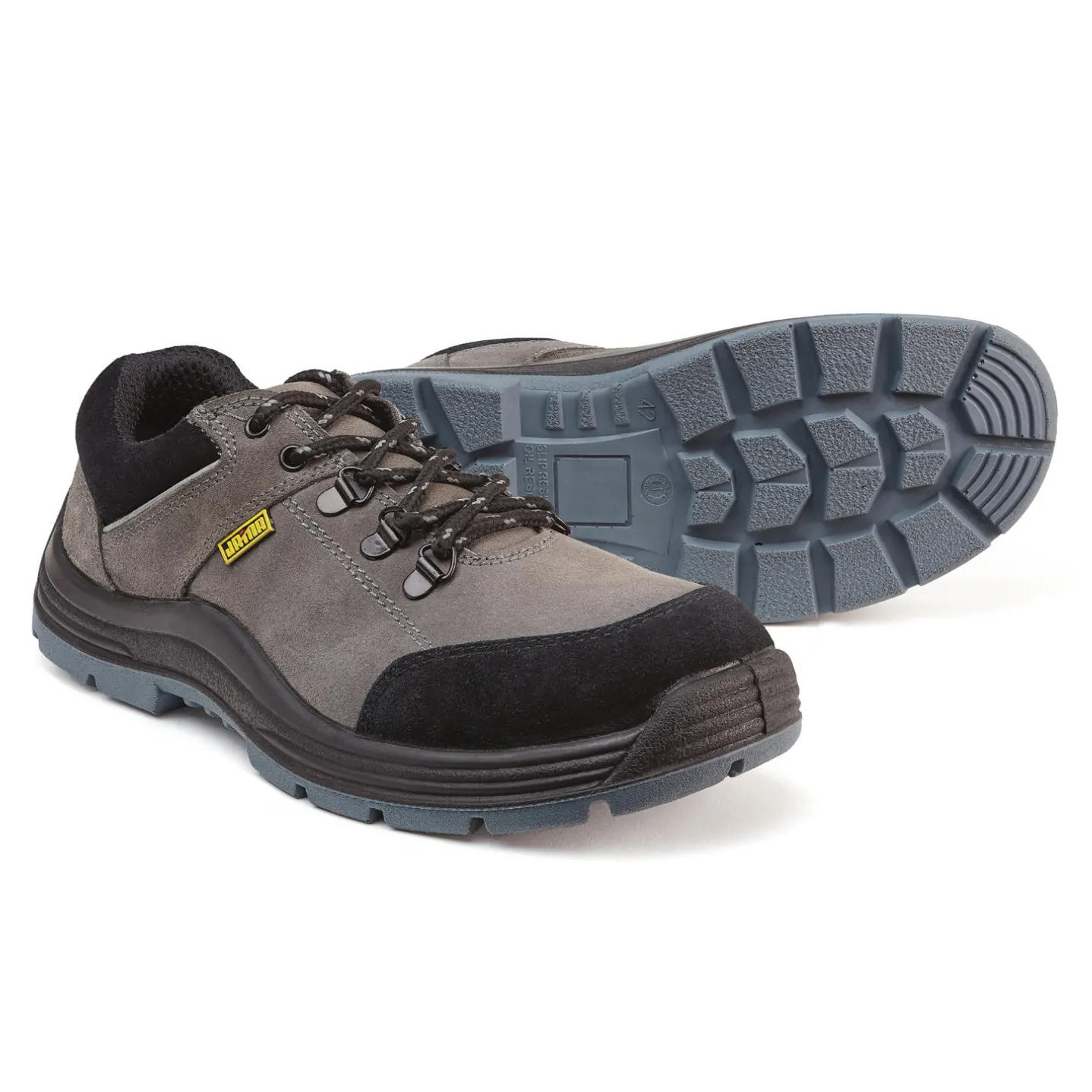 Kingston Polyurethane (PU) Brown Safety Shoes